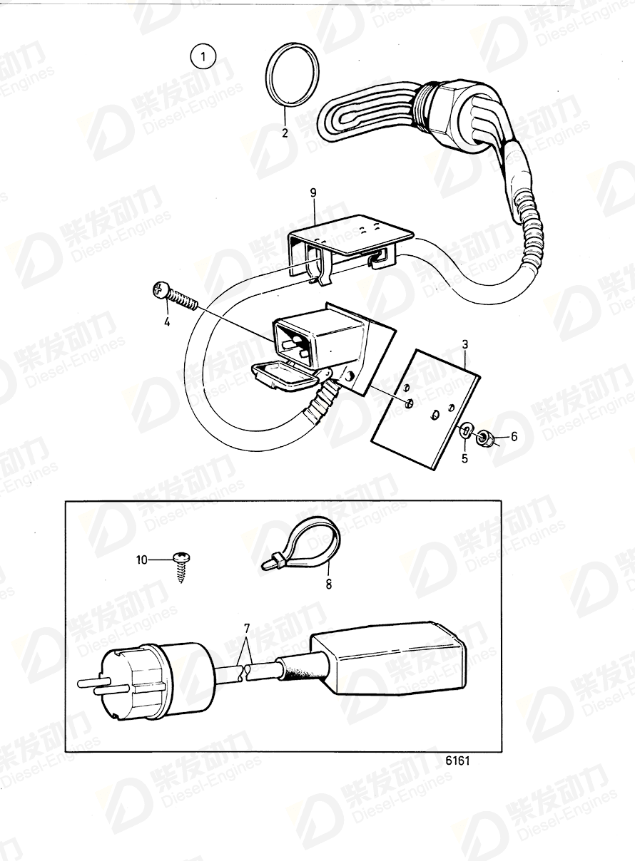 volvo penta Cross recessed screw 955127 Drawing volvo penta Cross recessed screw 955127 Drawing